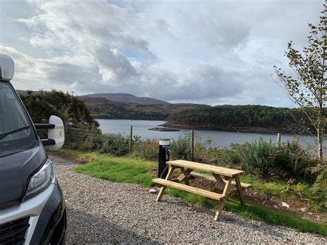 shieldaig camping site.